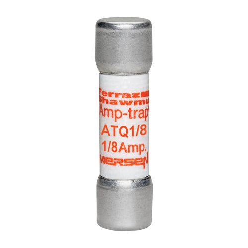 ATQ1/8 - Fuse Amp-Trap® 500V 0.125A Time-Delay Midget ATQ Series